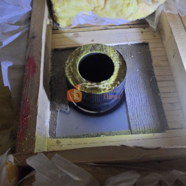   Монтаж печи-камина Везувий ПК-01 угловой (миниатюра)